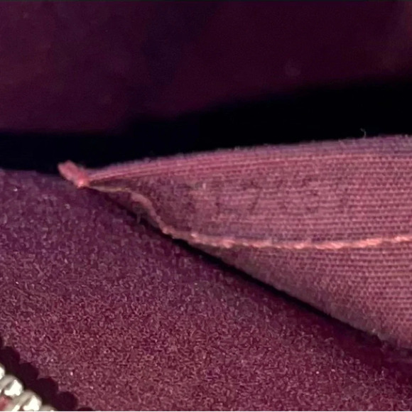 Auth. Louis Vuitton 2011 Bordeaux Electric Epi Brea MM Bag (COA) - Picture 13 of 16